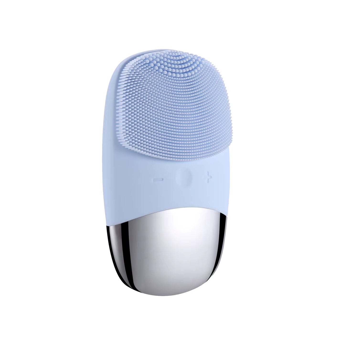 Electric Facial Cleansing Brush Silicone Square Charging Face Cleaner Motor Ultrasonic Cleaning Massage Tool