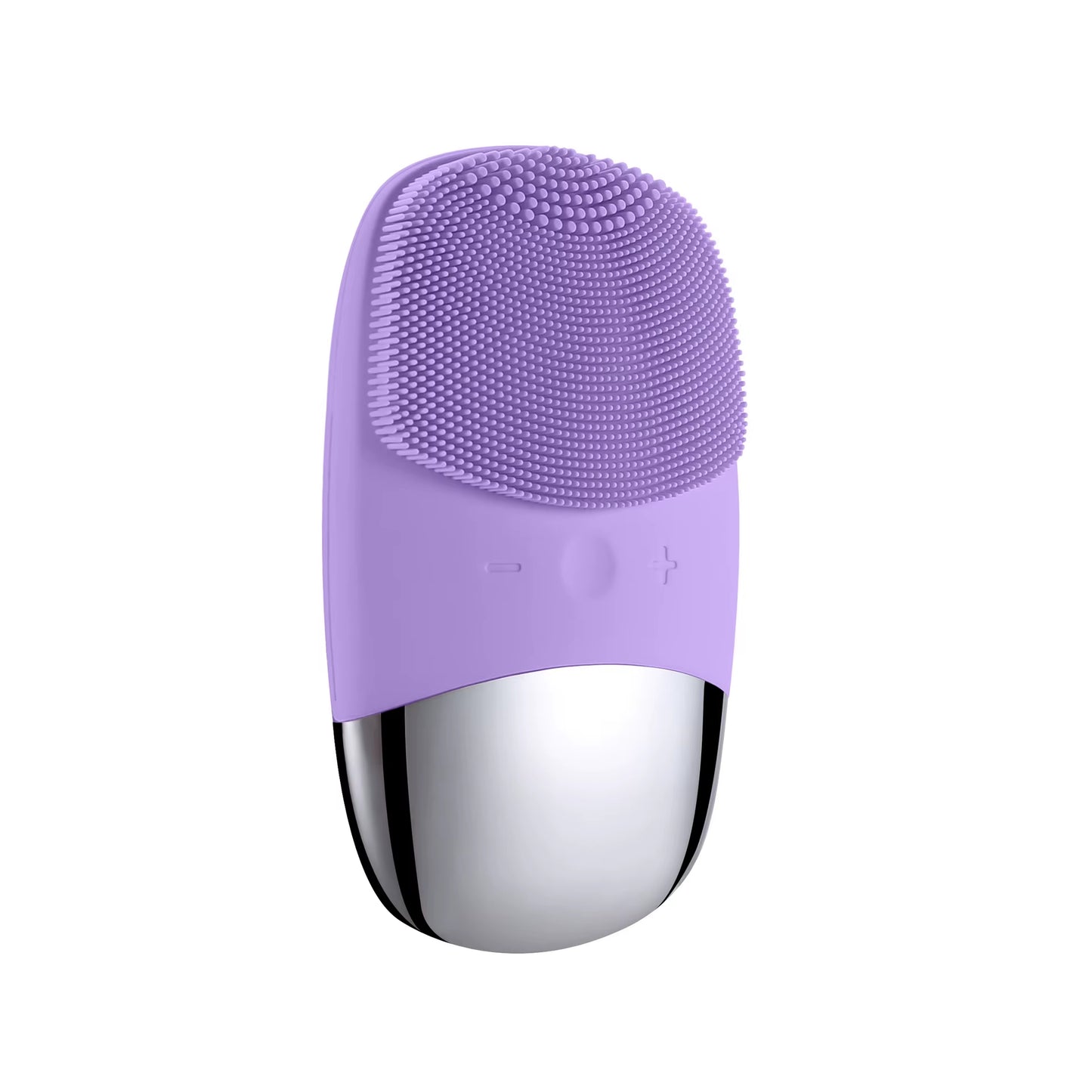 Electric Facial Cleansing Brush Silicone Square Charging Face Cleaner Motor Ultrasonic Cleaning Massage Tool