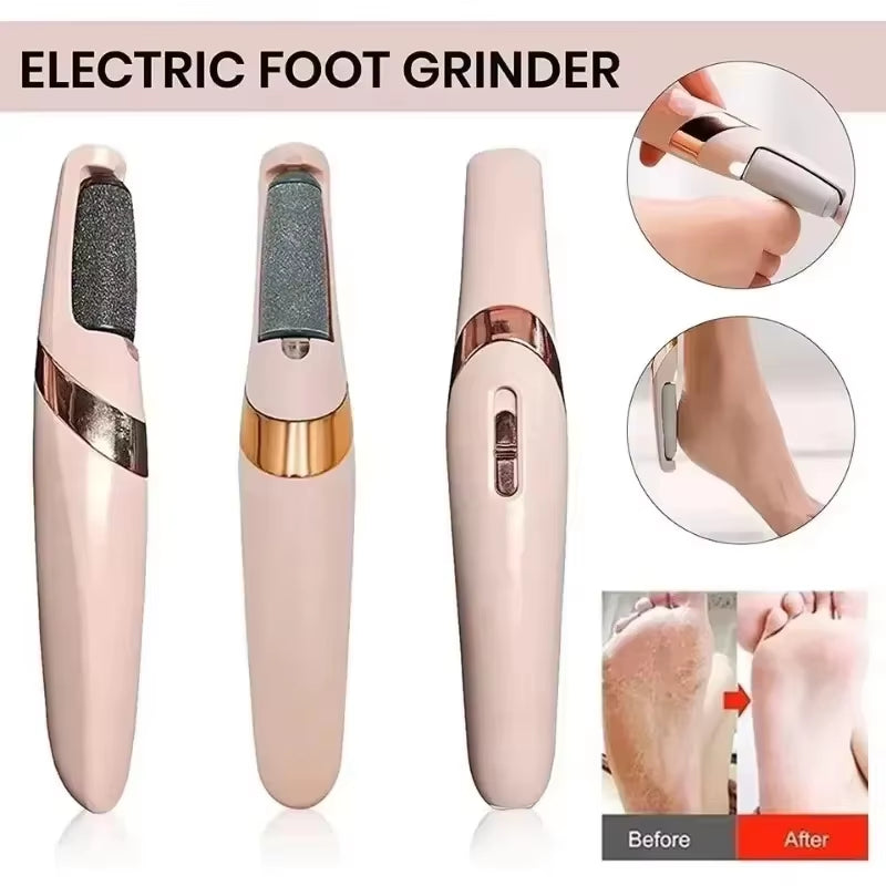 Electric Callus Remover for Feet,Rechargeable Foot Exfoliator Foot Scrubber Pedicure Tools,Removes Dry Skin for Smoother Feet