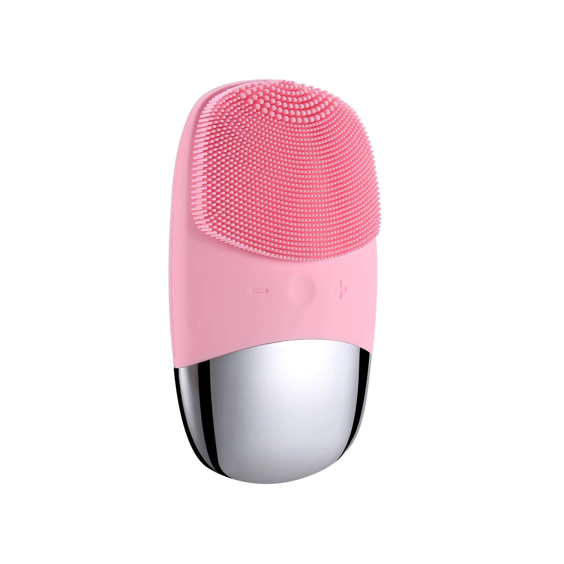 Electric Facial Cleansing Brush Silicone Square Charging Face Cleaner Motor Ultrasonic Cleaning Massage Tool