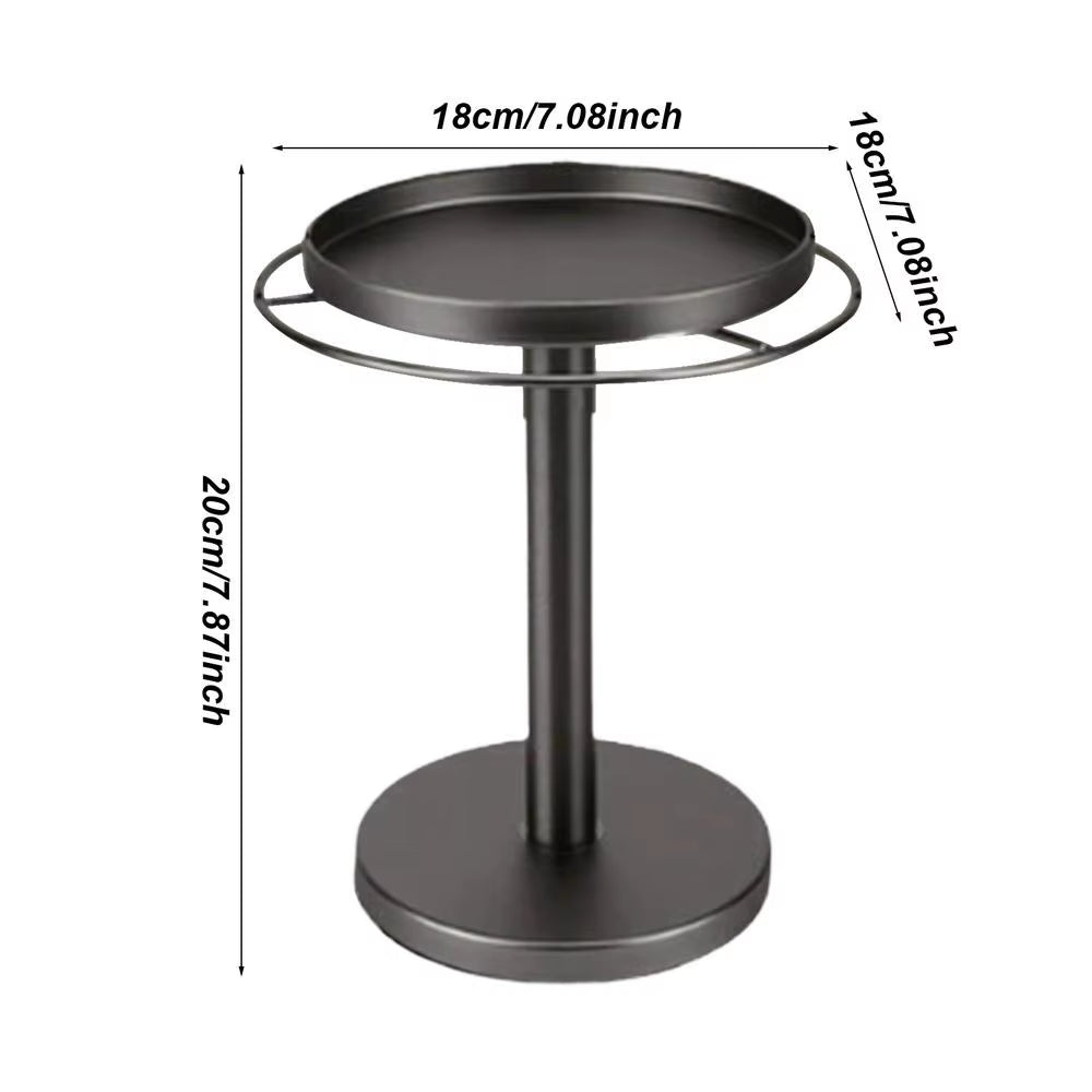 Sunglasses Holder Organizer 360Rotatable Stainless Steel Eyeglasses Display Stand Eyewear Storage Rack for Desk Dresser