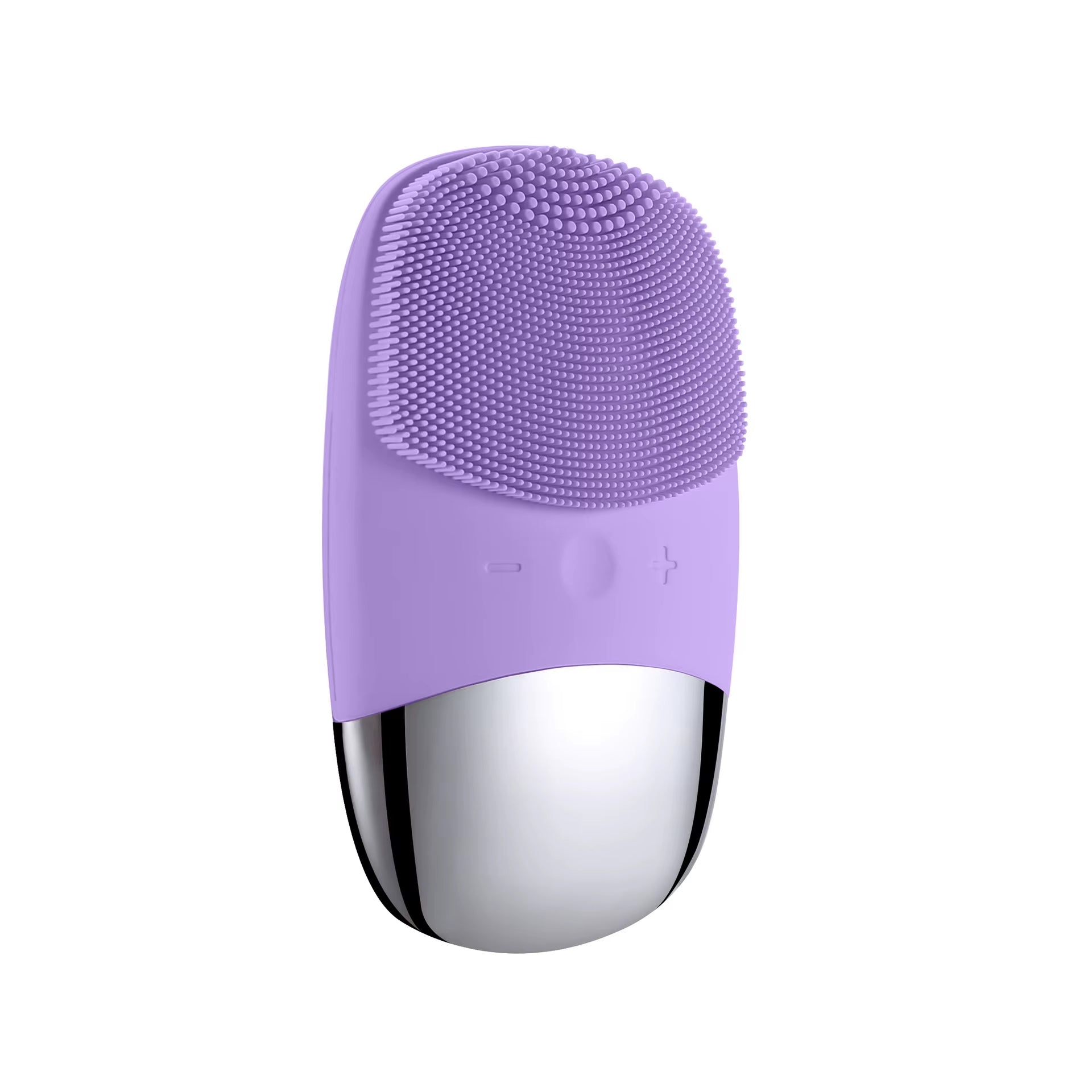 Electric Facial Cleansing Brush Silicone Square Charging Face Cleaner Motor Ultrasonic Cleaning Massage Tool