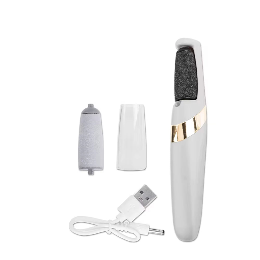 Electric Callus Remover for Feet,Rechargeable Foot Exfoliator Foot Scrubber Pedicure Tools,Removes Dry Skin for Smoother Feet